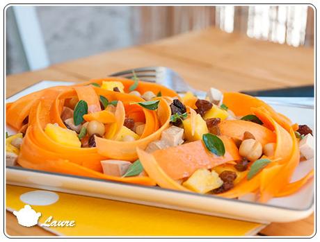 Salade carotte et pois chiches