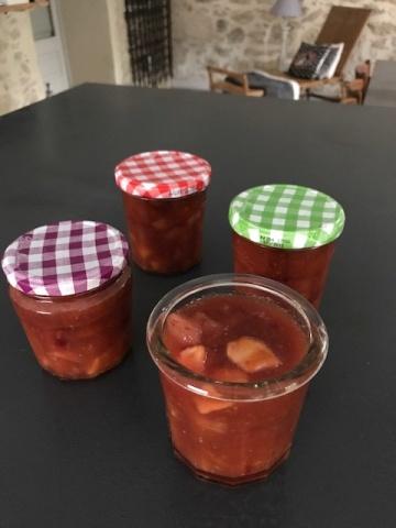 Confiture tutti-frutti de la canicule