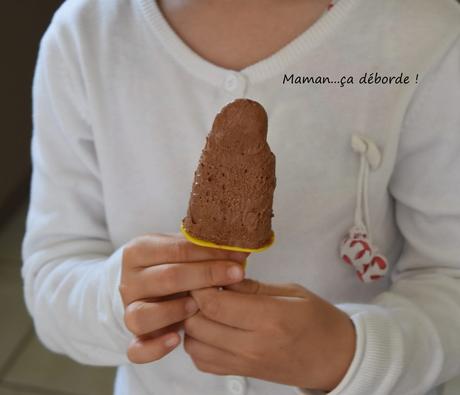Esquimau à la mousse au chocolat glacée