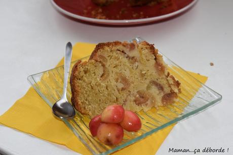 Gâteau moelleux à la cerise