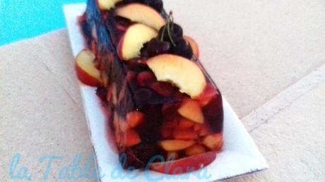 Terrine aux fruits rouge Terrine aux fruits rouge