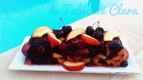 Terrine aux fruits rouge Terrine aux fruits rouge