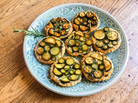 Panier d’Alain – Tatin de courgettes