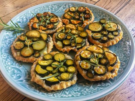 Panier d’Alain – Tatin de courgettes