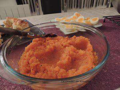 Purée de carottes aux épices