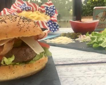 Détour par les Etats-unis : hamburgers maison ! ♨︎