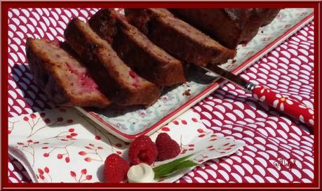 Cake Framboise et Chocolat Blanc