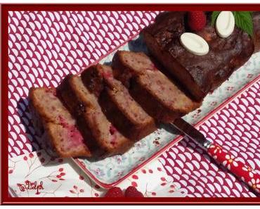 Cake Framboise et Chocolat Blanc