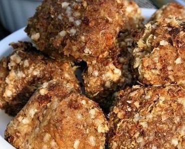 Boulettes de quinoa, lentillons, bio