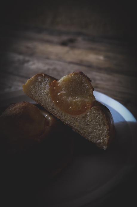 Brioches Amandine aux abricots