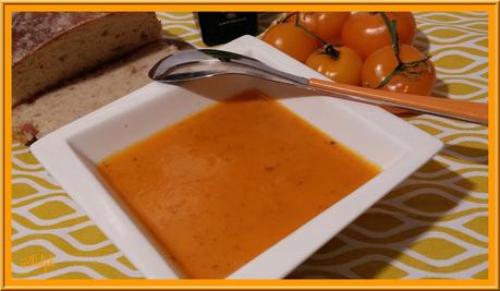 Coulis de tomates oranges au Thermomix