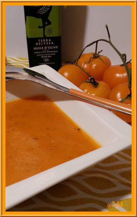 Coulis de tomates oranges au Thermomix