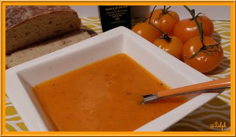 Coulis de tomates oranges au Thermomix