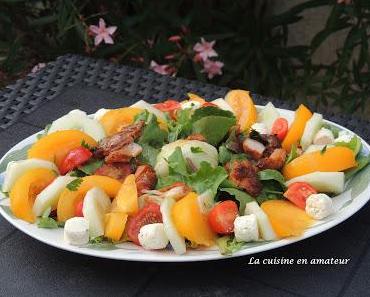 Duos de tomates en salade : tomates abricots et tomates cerises
