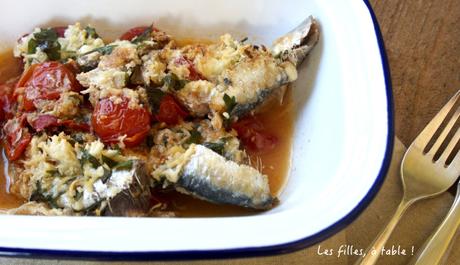 Sardines aux tomates cerises et aux piquillos Sardines aux tomates cerises et aux piquillos