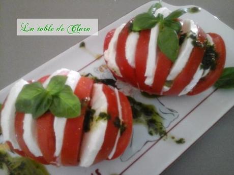 Salade caprese Salade caprese