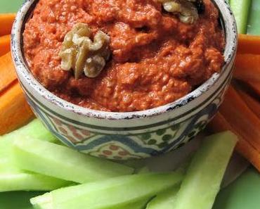 Pâte de poivrons rouges aux noix