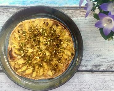 Tarte fine aux pèches ♨︎