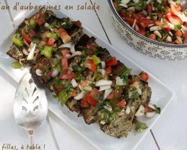 Flan d’aubergines à la sauce tomate