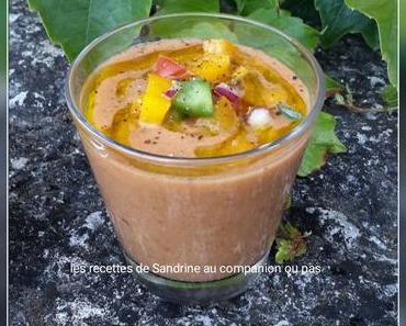 Gaspacho Andalou au companion thermomix ou autres robots