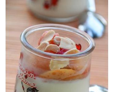 Panna cotta aux fruits d'été