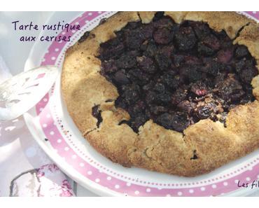Tarte rustique aux cerises