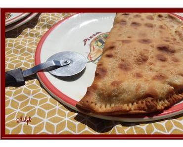 Calzone à l'Aubergine et Bacon