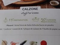 Calzone à l'Aubergine et Bacon