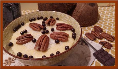 Porridge sans flocon au lait de coco
