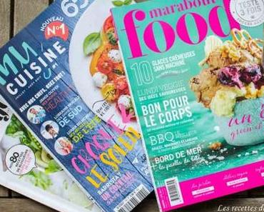 3 nouveautés au rayon magazines de cuisine