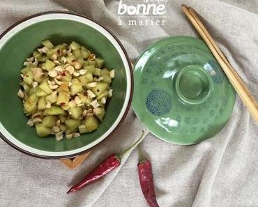 Salade de concombre à tendance asiatique