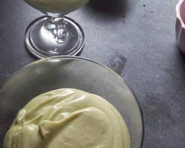 crème dessert à l'avocat grecque