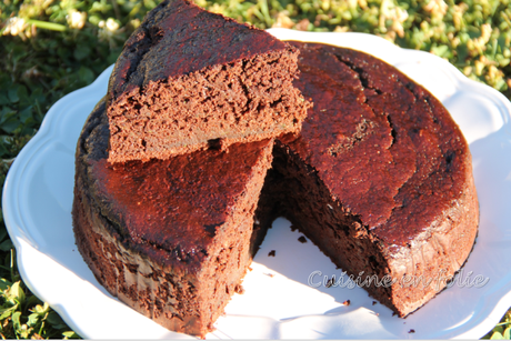 Fondant au chocolat sans beurre