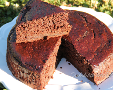Fondant au chocolat sans beurre