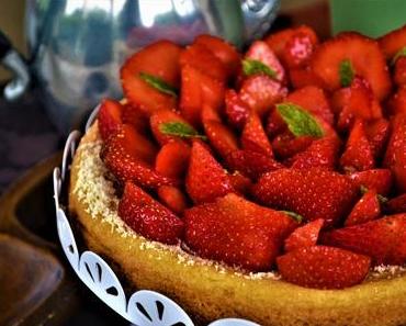 Tarte aux fraises façon Christophe Felder