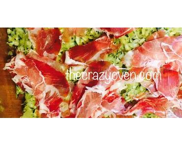 Gratin de courgettes à la coppa