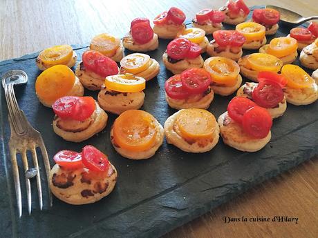 Tartelettes tomate-ricotta à picorer tout l'été - Dans la cuisine d'Hilary