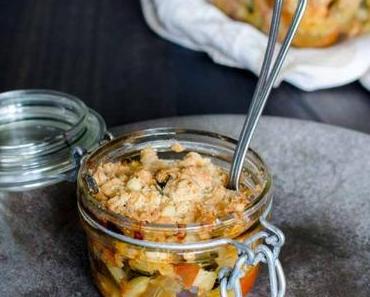 Crumble de ratatouille