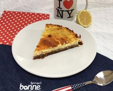 Cheesecake au citron et aux Spéculoos