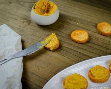 Tartinade de carottes au curry et au cumin