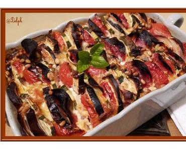 Clafoutian aux légumes du soleil et chorizo