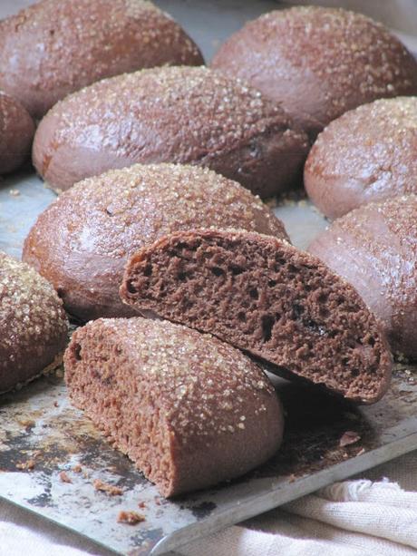 Petits pains chocolatés de P. Conticini