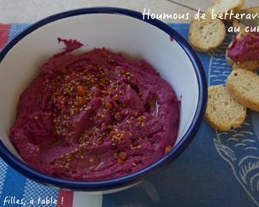 Houmous de betteraves au cumin