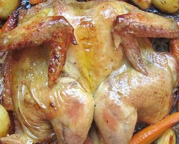 Poulet en crapaudine