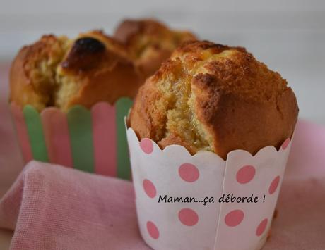 Muffins au chocolat blanc