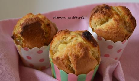 Muffins au chocolat blanc