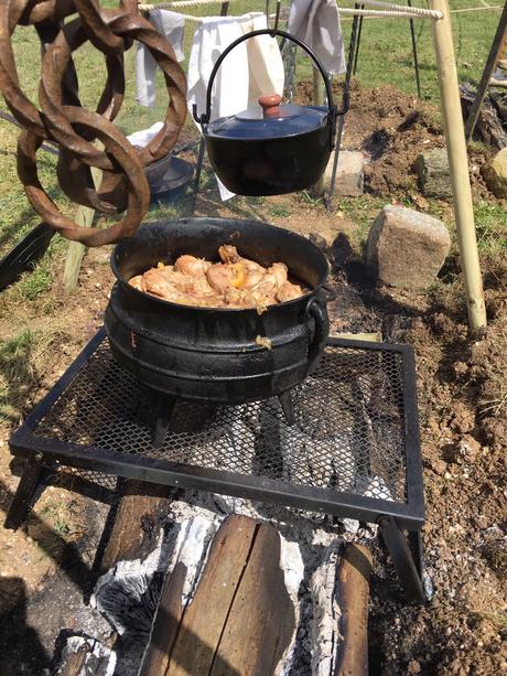 Médiéval : Poulet au citron et au miel