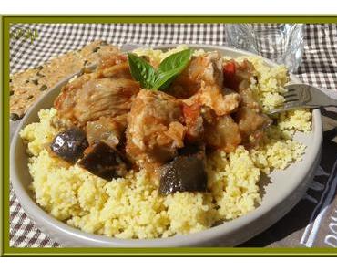 Poulet à l'Aubergine
