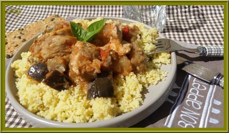 Poulet à l'Aubergine