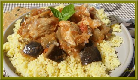 Poulet à l'Aubergine